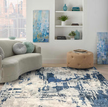 Load image into Gallery viewer, WBR005,Hand tufted New zealand wool+bamboo silk area rug,free shipping
