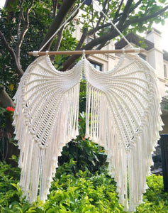 MWH001D, Macrame, Cotton rope wall hanging, free shipping