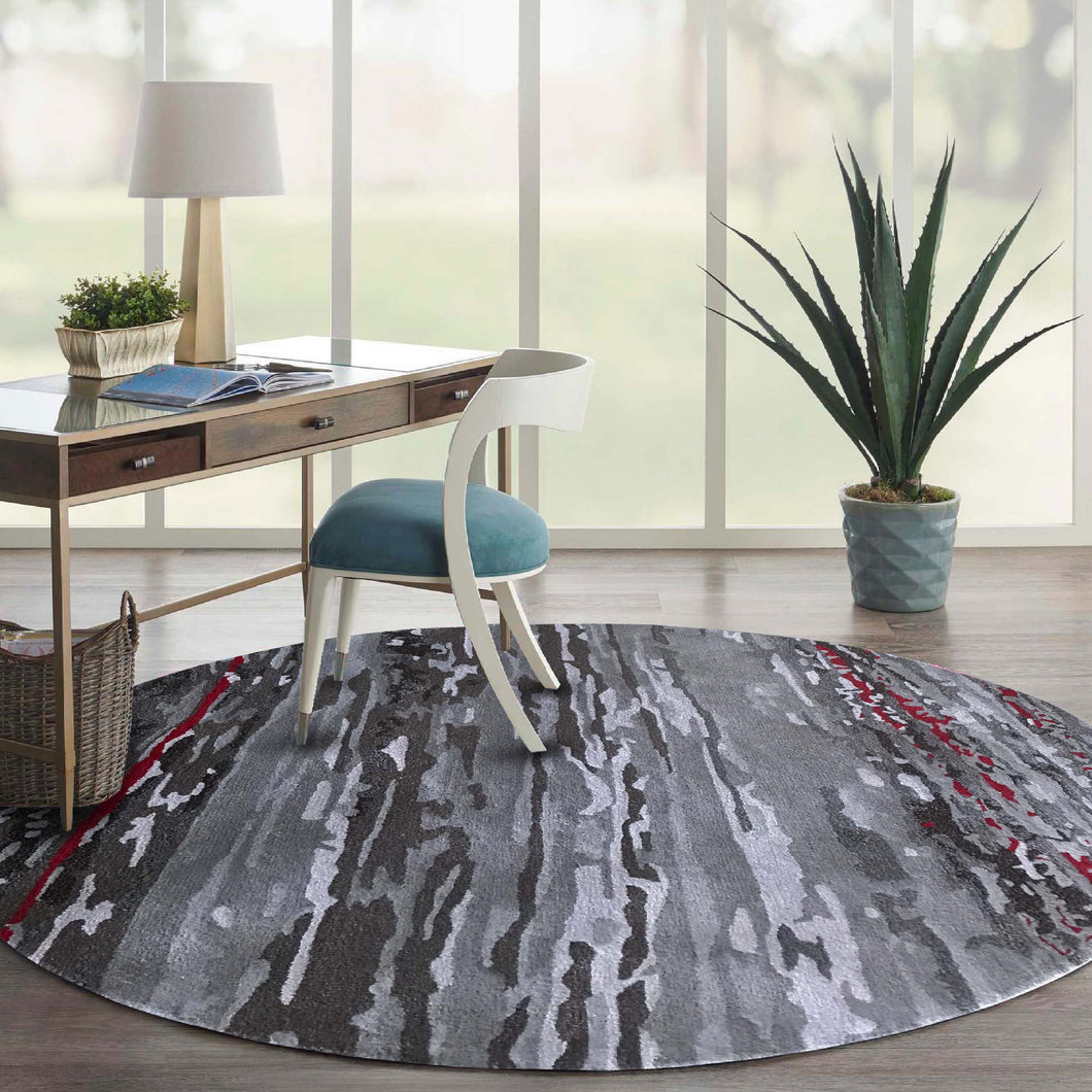 WR002，Hand tufted New zealand wool circle rug,free shipping