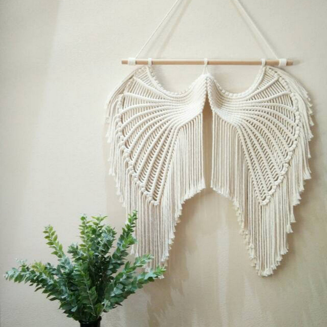 MWH001D, Macrame, Cotton rope wall hanging, free shipping